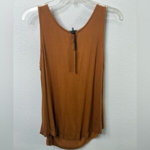 Coco Carmen S/M Brown Tank Top NWT